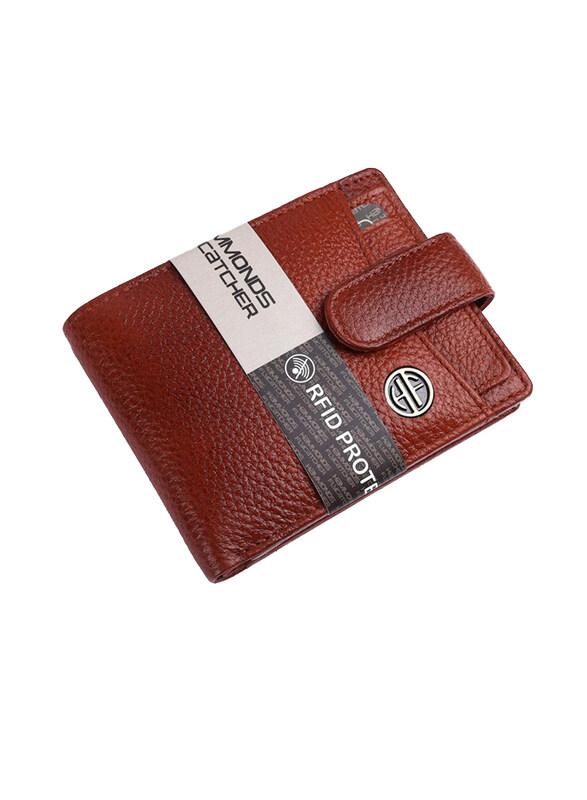 Hammonds Flycatcher RFID Protected Brown Nappa Modern Leather Bifold Wallet with 5 Card Slots, 1 Coin Pocket, 2 Hidden Compartment & 2 Currency Slots
Hammonds Flycatcher RFID Protected Brown Nappa Modern Leather Bifold Wallet with 5 Card Slots, 1 Coin Pocket, 2 Hidden Compartment & 2 Currency Slots