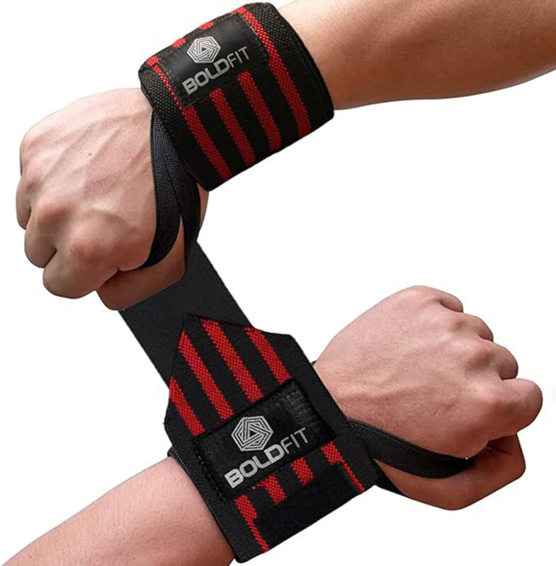 Boldfit Wrist Supporter Wrist Band for Men Gym & Women with Thumb Loop Straps, Red
Boldfit Wrist Supporter Wrist Band for Men Gym & Women with Thumb Loop Straps, Red