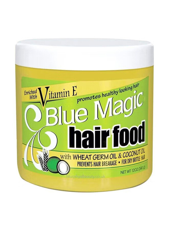 Blue Magic Hair Food With Wheat Germ Oil And Coconut Oil for All Hair Types, 12oz
Blue Magic Hair Food With Wheat Germ Oil And Coconut Oil for All Hair Types, 12oz