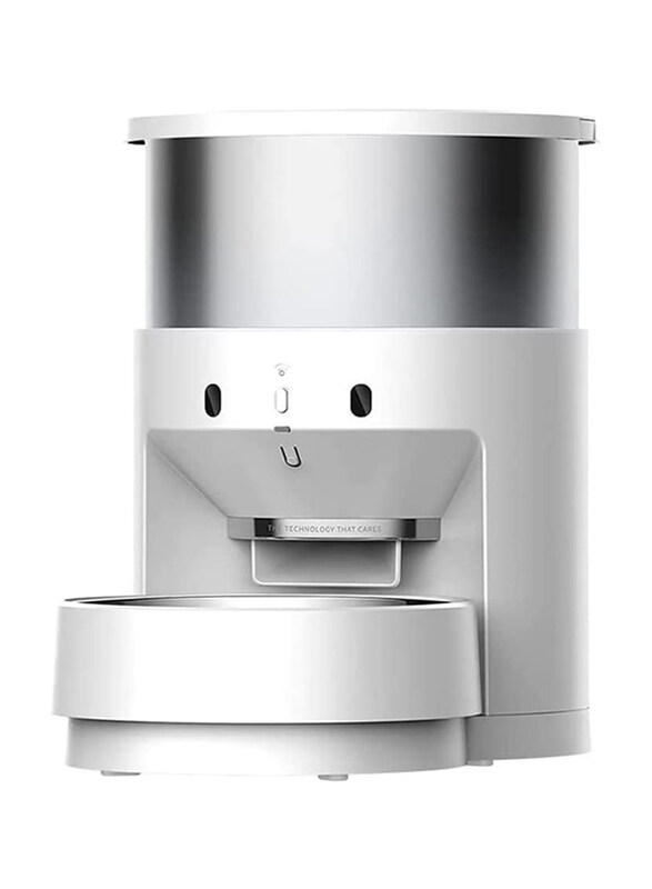 Petkit Infiniti Automatic Feeder with Stainless Steel Bowl, 3 Liters, White/Silver
Petkit Infiniti Automatic Feeder with Stainless Steel Bowl, 3 Liters, White/Silver