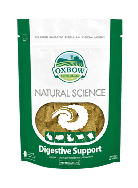 Oxbow Natural Science Digestive Support Small Animal Supplement, 120g
Oxbow Natural Science Digestive Support Small Animal Supplement, 120g