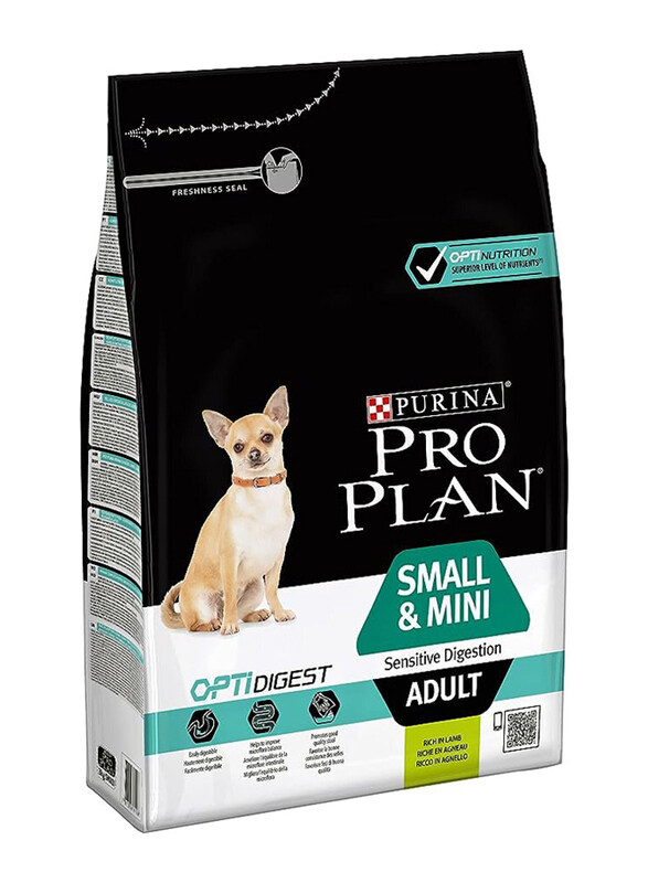 Purina Pro Plan Lamb Flavor Small & Mini Adult Sensitive Digestion Dog Dry Food, 3 Kg
Purina Pro Plan Lamb Flavor Small & Mini Adult Sensitive Digestion Dog Dry Food, 3 Kg