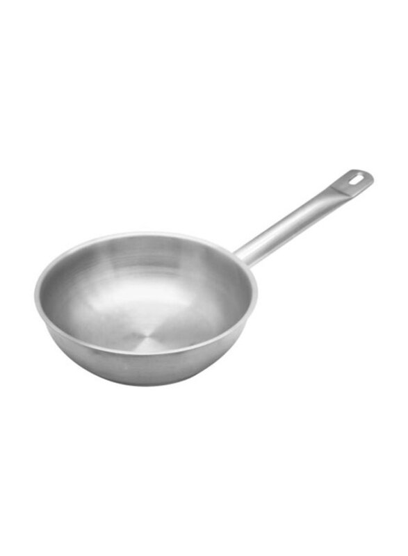 Chefset 18cm Stainless Steel Sautuse Pan Without Lid, 18x6cm, Silver
Chefset 18cm Stainless Steel Sautuse Pan Without Lid, 18x6cm, Silver