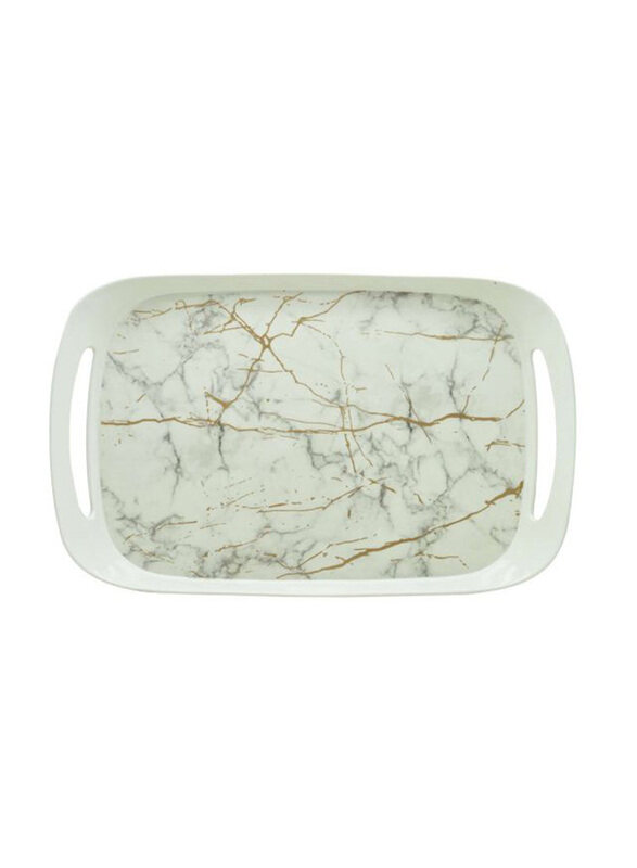 RK X-Large Melamine Rectangle Comfort Static Tray, 18 x 11-inch, DWT1026WSG, White/Gold
RK X-Large Melamine Rectangle Comfort Static Tray, 18 x 11-inch, DWT1026WSG, White/Gold