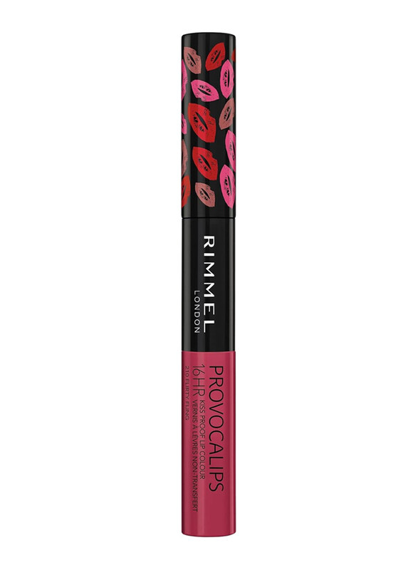 Rimmel London Provocalips 16Hr Kissproof Liquid Lipstick, 7ml, 210 Flirty Fling, Pink
Rimmel London Provocalips 16Hr Kissproof Liquid Lipstick, 7ml, 210 Flirty Fling, Pink