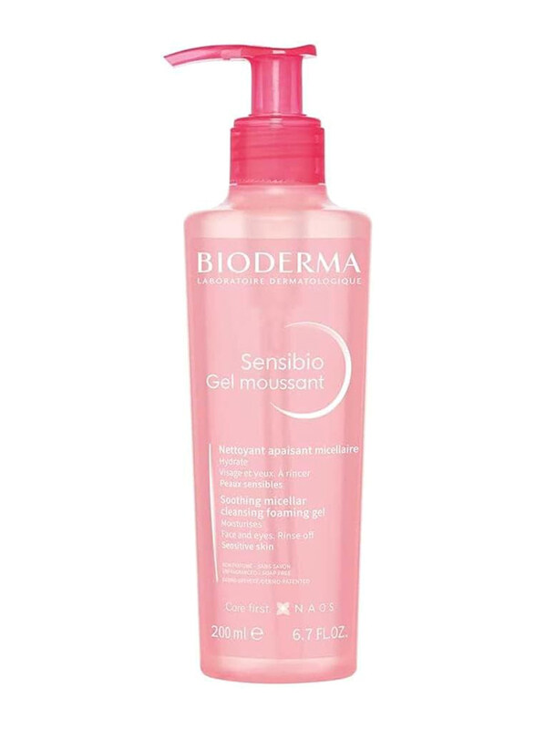 Bioderma Sensibio Soothing Micellar Cleansing Foaming Gel for Sensitive Skin, 200ml
Bioderma Sensibio Soothing Micellar Cleansing Foaming Gel for Sensitive Skin, 200ml