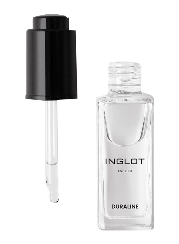 Inglot Prolong Makeup Durability & Turn Any Eyeshadow to Liquid Eyeliner, 9ml, Duraline, Clear
Inglot Prolong Makeup Durability & Turn Any Eyeshadow to Liquid Eyeliner, 9ml, Duraline, Clear
