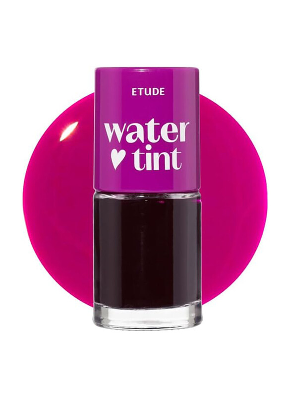 Etude Dear Darling Water Lip Tint with Moisturizing Weightless & Non-Sticky Finish, 9g, #5 Grape Ade, Dark Purple
Etude Dear Darling Water Lip Tint with Moisturizing Weightless & Non-Sticky Finish, 9g, #5 Grape Ade, Dark Purple