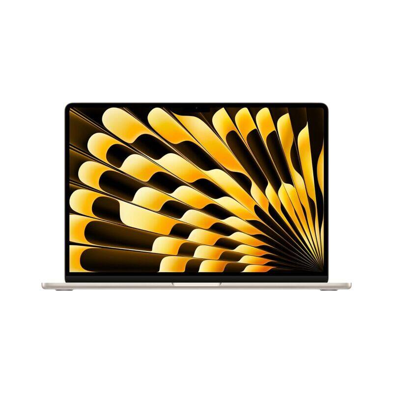 Apple 15-inch MacBook Air: Apple M3 chip with 8-core CPU and 10-core GPU, 16GB, 256GB SSD - Starlight-MC9F4 English Keyboard
Apple 15-inch MacBook Air: Apple M3 chip with 8-core CPU and 10-core GPU, 16GB, 256GB SSD - Starlight-MC9F4 English Keyboard