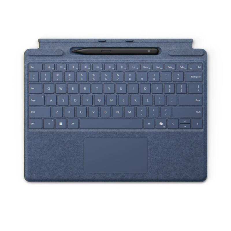 Microsoft Surface Pro Keyboard with Slim Pen - Pair with Surface Pro (11th Edition), Surface Pro 10, Pro 9,and Pro 8 - International English Keyboard
Microsoft Surface Pro Keyboard with Slim Pen - Pair with Surface Pro (11th Edition), Surface Pro 10, Pro 9,and Pro 8 - International English Keyboard