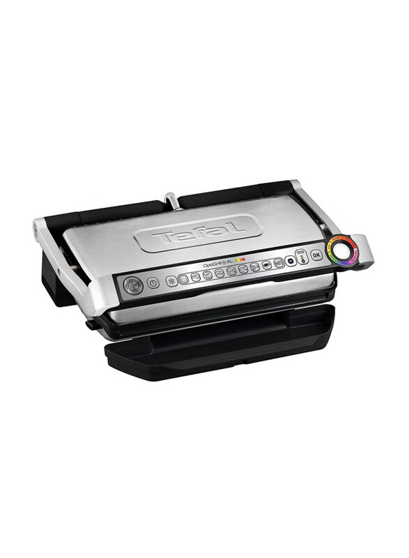 Tefal Optigrill XL Contact Grill with XL Grill Surface Plus, 2000W, GC722D, Black/Silver
Tefal Optigrill XL Contact Grill with XL Grill Surface Plus, 2000W, GC722D, Black/Silver