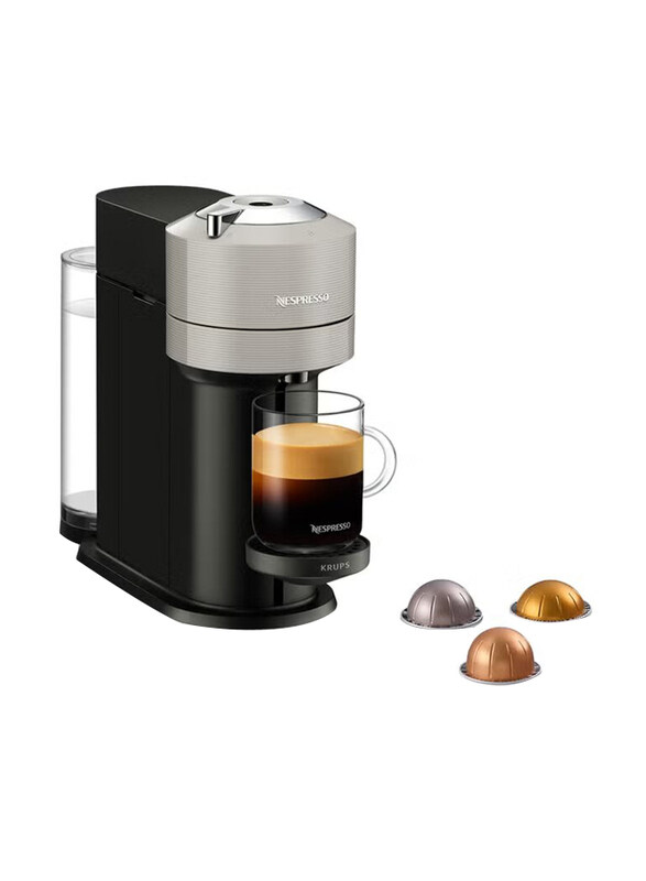 Nespresso 1.1L Vertuo Next Deluxe Coffee Espresso Machine, 1500W, XN910B, Black/Grey
Nespresso 1.1L Vertuo Next Deluxe Coffee Espresso Machine, 1500W, XN910B, Black/Grey