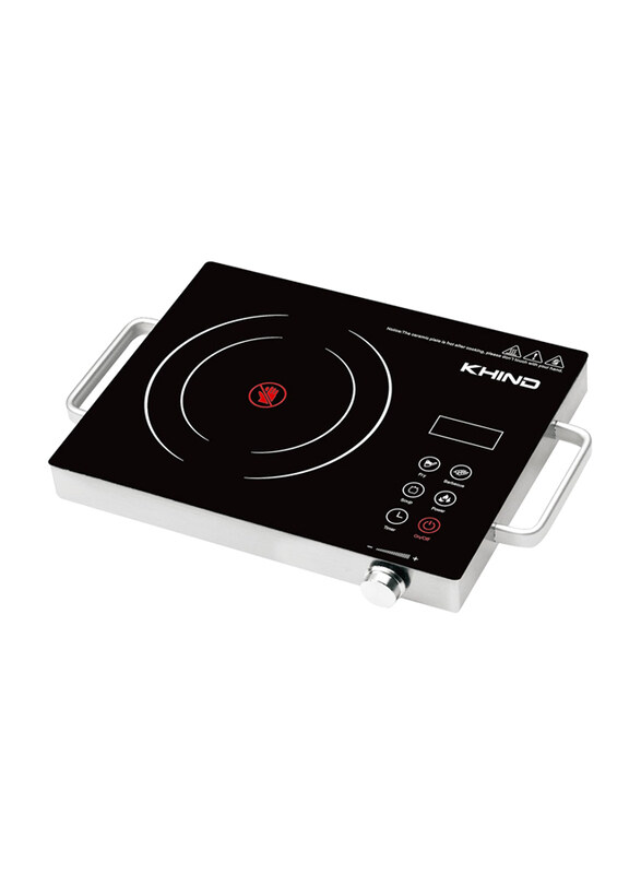Khind Polished Crystal Plate Intelligent Infrared Cooker, 2000W, IRC2001D, Black
Khind Polished Crystal Plate Intelligent Infrared Cooker, 2000W, IRC2001D, Black