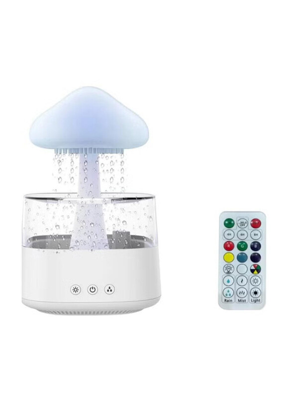 Generic Cloud Rain Humidifiers for Bedroom & Large Room, Essential Oil Diffuser with 7 Colors LED Lights, Whole House Coverage Auto Shut-Off, White
Generic Cloud Rain Humidifiers for Bedroom & Large Room, Essential Oil Diffuser with 7 Colors LED Lights, Whole House Coverage Auto Shut-Off, White