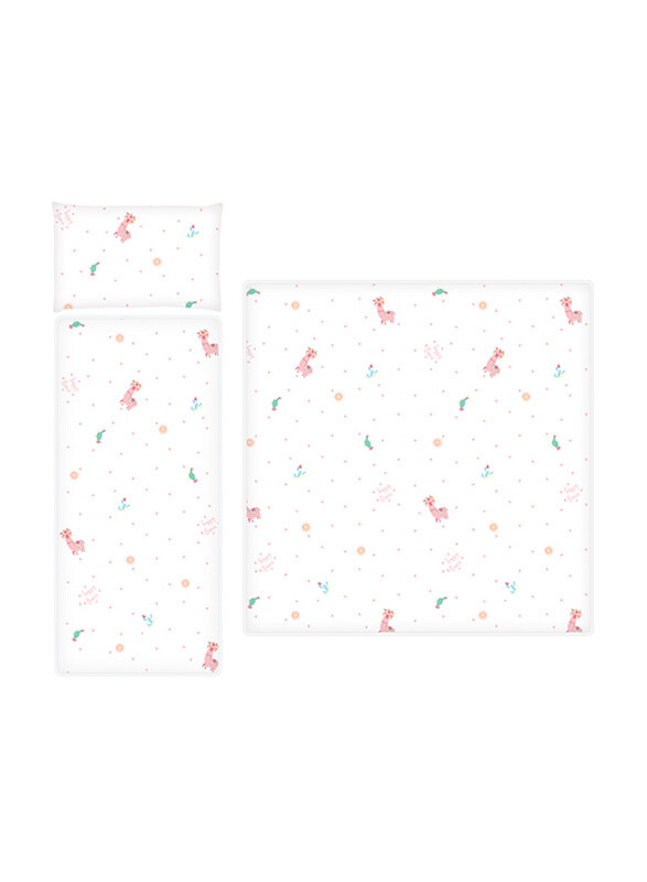 Lorelli Classic Summer Ranforce Happy Lama Bedding Set for Baby Stroller, Multicolour
Lorelli Classic Summer Ranforce Happy Lama Bedding Set for Baby Stroller, Multicolour