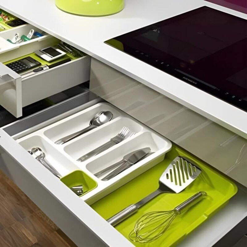 ZeeSquare Drawer Storage Expandable Multipurpose Cutlery Tray for kitchen, Multicolour
ZeeSquare Drawer Storage Expandable Multipurpose Cutlery Tray for kitchen, Multicolour