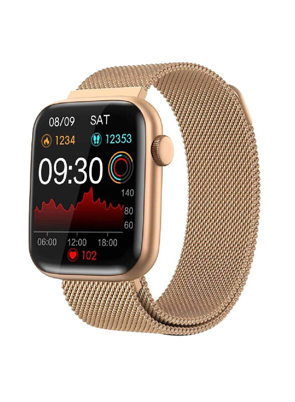 Generic Bluetooth Call HD Full Touch Screen Smartwatch with Heart Rate Blood Oxygen Blood Pressure Sleep Monitor for Android and iPhone, Gold
Generic Bluetooth Call HD Full Touch Screen Smartwatch with Heart Rate Blood Oxygen Blood Pressure Sleep Monitor for Android and iPhone, Gold