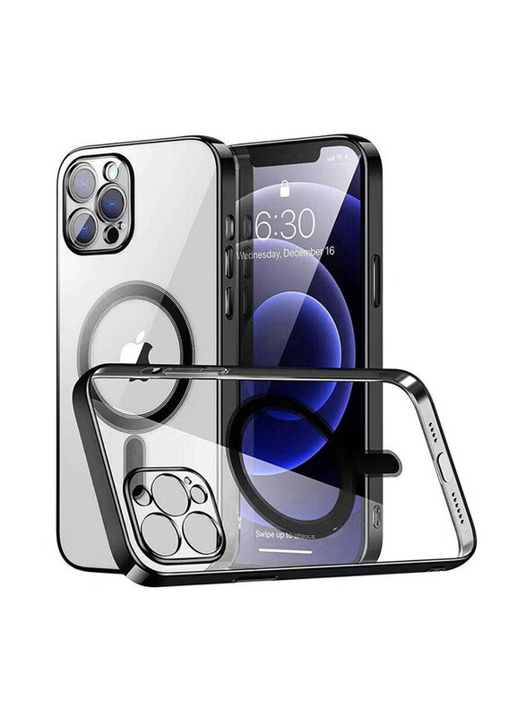 Zoomee Apple iPhone 14 Pro Max Ultra Protective Anti-Scratch Magnetic MagSafe Charging Mobile Phone Case Cover, Black
Zoomee Apple iPhone 14 Pro Max Ultra Protective Anti-Scratch Magnetic MagSafe Charging Mobile Phone Case Cover, Black