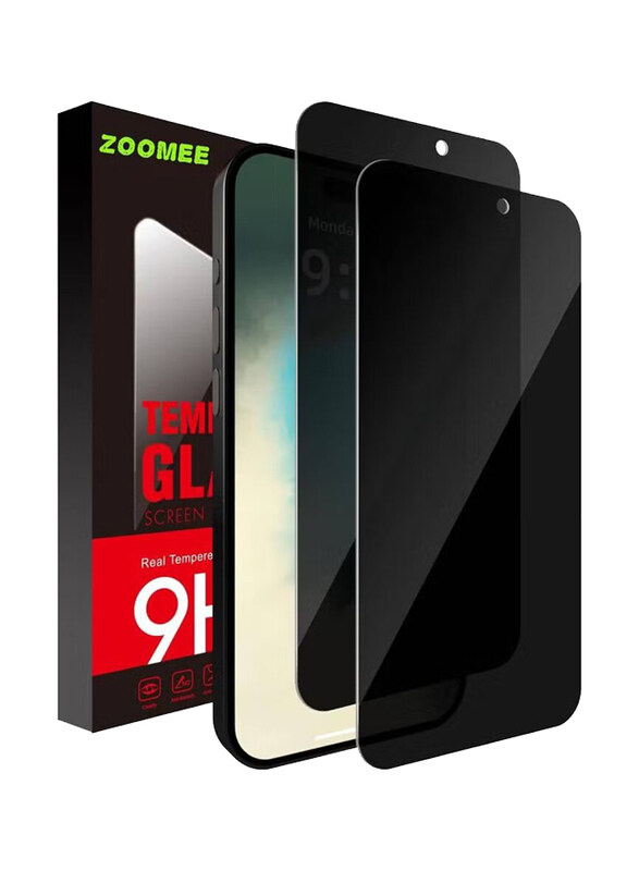 Generic Apple iPhone 15 Pro 6.1 Inch 2023 Anti Spy Privacy Bubble Free Easy Installation Mobile Phone Tempered Glass Screen Protector, 2 Pieces, Black
Generic Apple iPhone 15 Pro 6.1 Inch 2023 Anti Spy Privacy Bubble Free Easy Installation Mobile Phone Tempered Glass Screen Protector, 2 Pieces, Black
