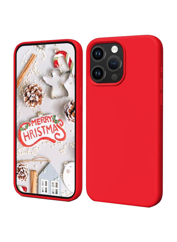 Zoomee Apple iPhone 15 Pro 6.1-inch Protective Shockproof Soft Liquid Silicone Anti-Scratch Microfiber Lining Case Cover, Red
Zoomee Apple iPhone 15 Pro 6.1-inch Protective Shockproof Soft Liquid Silicone Anti-Scratch Microfiber Lining Case Cover, Red