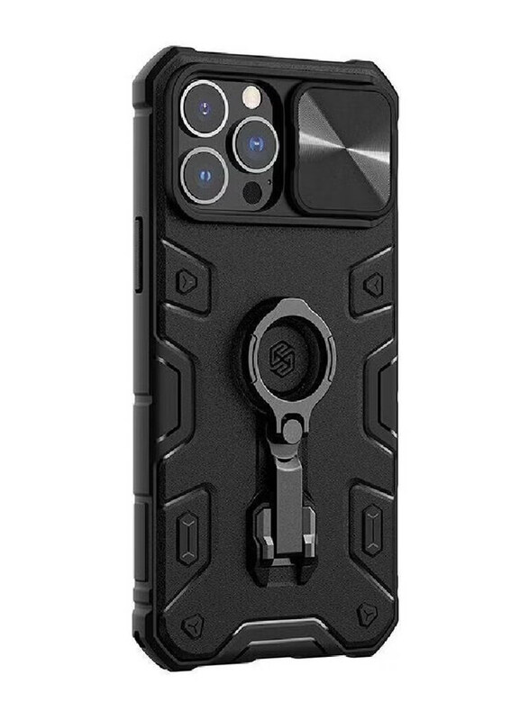 Nillkin Apple iPhone 12 Pro Max CamShield Armor Pro with Ring Holder & Camera Protection Mobile Phone Case Cover, Black
Nillkin Apple iPhone 12 Pro Max CamShield Armor Pro with Ring Holder & Camera Protection Mobile Phone Case Cover, Black