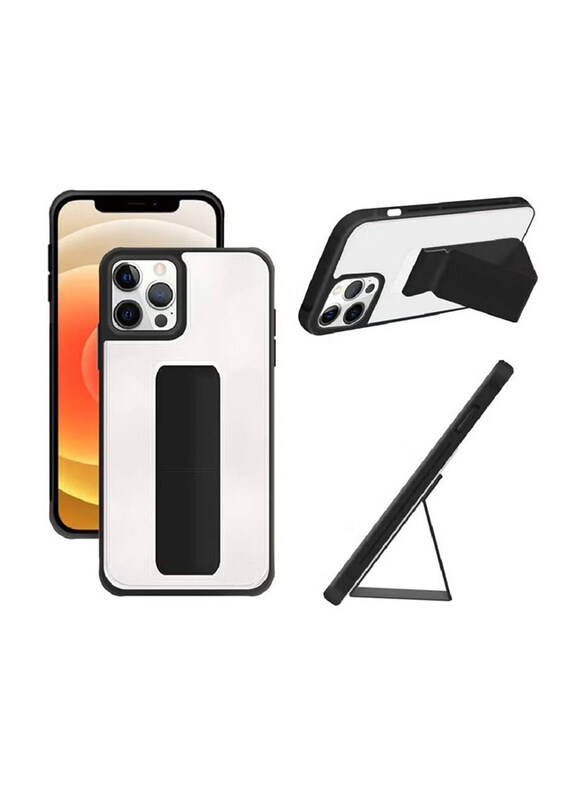 Zoomee Apple iPhone 13 Pro Max Magnetic Foldable Back Stand Mobile Phone Case Cover with Finger Strap & Hand Grip, Black
Zoomee Apple iPhone 13 Pro Max Magnetic Foldable Back Stand Mobile Phone Case Cover with Finger Strap & Hand Grip, Black