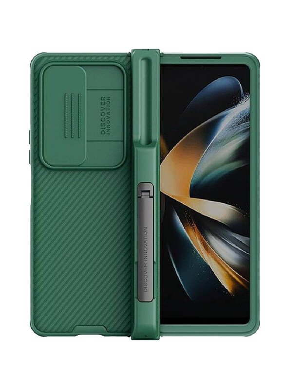 Nillkin Samsung Galaxy Z Fold4 5G CamShield Mobile Phone Back Case Cover with S Pen Holder, Green
Nillkin Samsung Galaxy Z Fold4 5G CamShield Mobile Phone Back Case Cover with S Pen Holder, Green