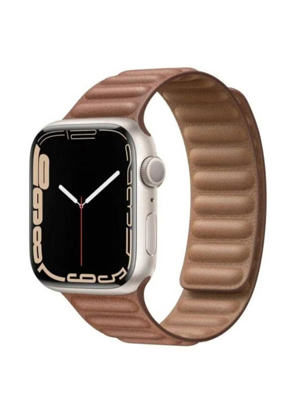Gennext Genuine Leather Watch Band for Apple Watch Series 8/7/SE/6/5/4/3/2/1, Brown
Gennext Genuine Leather Watch Band for Apple Watch Series 8/7/SE/6/5/4/3/2/1, Brown