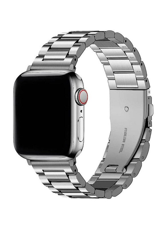 Gennext Stainless Steel Metal Replacement Watchband for Apple Watch 42/44/45/49mm, Silver
Gennext Stainless Steel Metal Replacement Watchband for Apple Watch 42/44/45/49mm, Silver