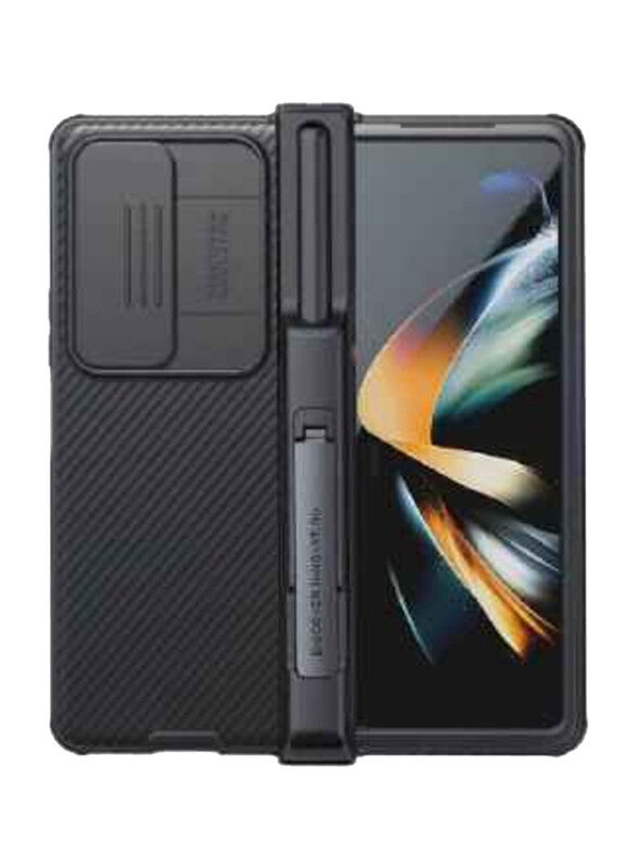Nillkin Samsung Galaxy Z Fold4 5g CamShield Built In Kickstand Foldable Mobile Phone Case Cover with S Pen Holder, Black
Nillkin Samsung Galaxy Z Fold4 5g CamShield Built In Kickstand Foldable Mobile Phone Case Cover with S Pen Holder, Black