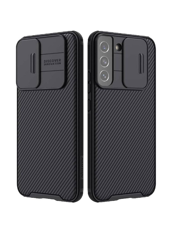 Nillkin Samsung Galaxy S22 Plus CamShield Protective Hard PC TPU Ultra Thin Anti-Scratch Mobile Phone Case Cover with Camera Protector, Black
Nillkin Samsung Galaxy S22 Plus CamShield Protective Hard PC TPU Ultra Thin Anti-Scratch Mobile Phone Case Cover with Camera Protector, Black