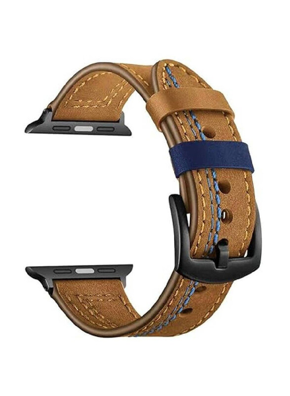 Gennext Genuine Grain Leather Quick Release Business Watch Band for Apple Watch Ultra/Watch Ultra 2 49mm, Brown
Gennext Genuine Grain Leather Quick Release Business Watch Band for Apple Watch Ultra/Watch Ultra 2 49mm, Brown