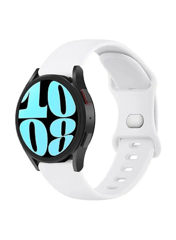 Gennext Adjustable Quick Release Silicone Replacement Band for Samsung Galaxy Watch 4/4 Classic/5/5 Pro/6 & 6 Classic, White
Gennext Adjustable Quick Release Silicone Replacement Band for Samsung Galaxy Watch 4/4 Classic/5/5 Pro/6 & 6 Classic, White