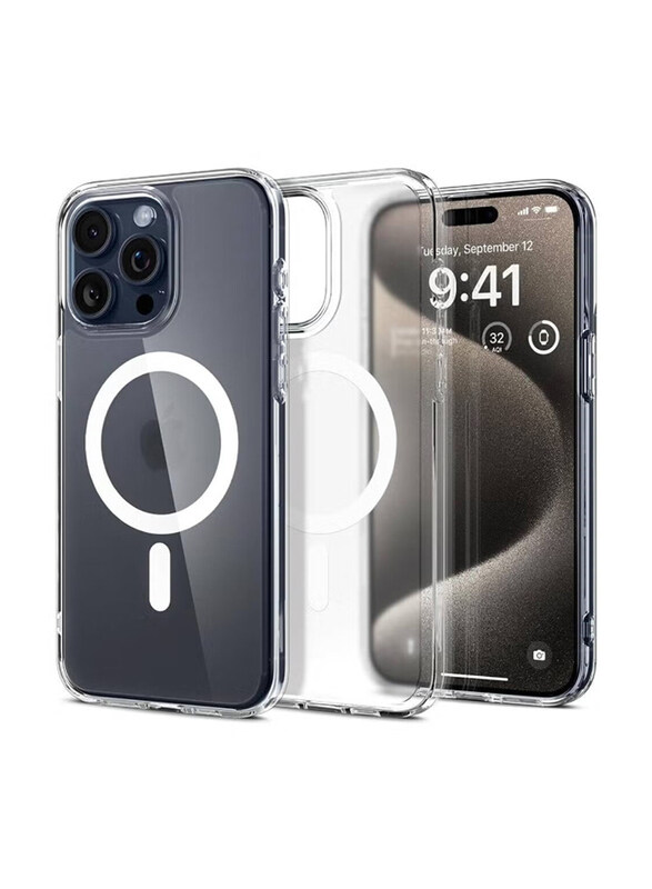 Generic Apple iPhone 15 Pro Max Protective Soft TPU Transparent Slim Shock-Absorption Anti-Scratch MagSafe Wireless Charging Mobile Phone Case Cover, Clear
Generic Apple iPhone 15 Pro Max Protective Soft TPU Transparent Slim Shock-Absorption Anti-Scratch MagSafe Wireless Charging Mobile Phone Case Cover, Clear