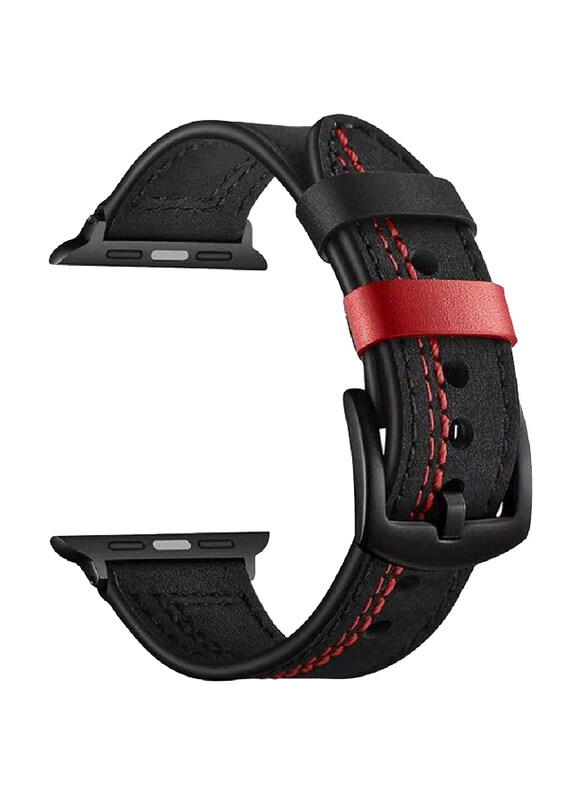 Gennext Genuine Grain Leather Quick Release Business Watch Band for Apple Watch 42/44/45/49mm, Black
Gennext Genuine Grain Leather Quick Release Business Watch Band for Apple Watch 42/44/45/49mm, Black