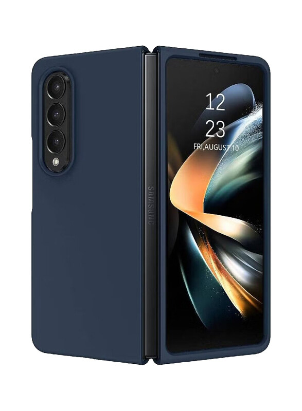 Generic Samsung Galaxy Z Fold4 Protective Soft Silicone Gel Rubber Bumper Slim Hard PC Thin Shockproof Mobile Phone Case Cover, Dark Blue
Generic Samsung Galaxy Z Fold4 Protective Soft Silicone Gel Rubber Bumper Slim Hard PC Thin Shockproof Mobile Phone Case Cover, Dark Blue
