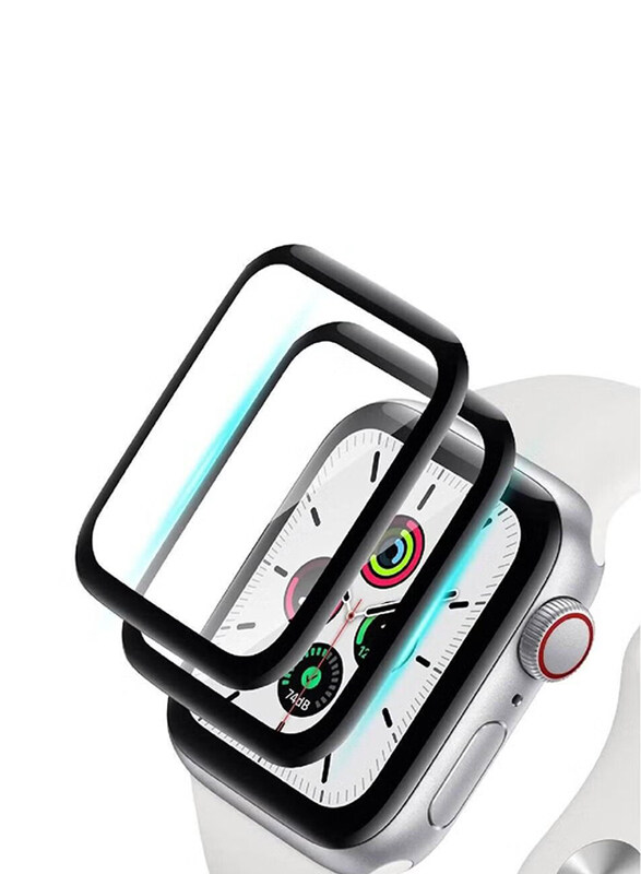 Zoomee 2-Piece Full Coverage Easy Installation Bubble-Free Screen Protector for Apple Watch Series 8/7 41mm, Clear/Black
Zoomee 2-Piece Full Coverage Easy Installation Bubble-Free Screen Protector for Apple Watch Series 8/7 41mm, Clear/Black