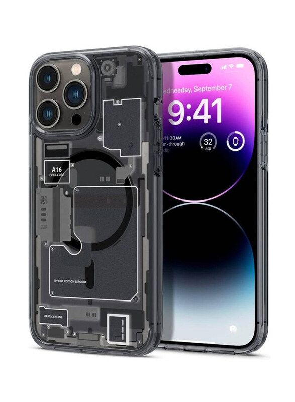 Zoomee Apple iPhone 14 Pro Max 6.7-inch Protective Shockproof Ultra Hybrid MagFit MagSafe Case Cover, Grey
Zoomee Apple iPhone 14 Pro Max 6.7-inch Protective Shockproof Ultra Hybrid MagFit MagSafe Case Cover, Grey