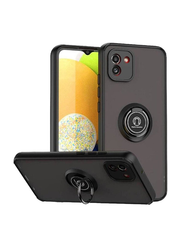 Gennext Samsung Galaxy A03 Metal Ring Holder Grip Kickstand Car Magnetic Mount Shockproof Matte Hard Back Bumper Mobile Phone Case Cover, Black
Gennext Samsung Galaxy A03 Metal Ring Holder Grip Kickstand Car Magnetic Mount Shockproof Matte Hard Back Bumper Mobile Phone Case Cover, Black
