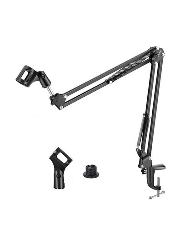 Generic Broadcast Studio Microphone Suspension Boom Scissor Arm Stand, Black
Generic Broadcast Studio Microphone Suspension Boom Scissor Arm Stand, Black