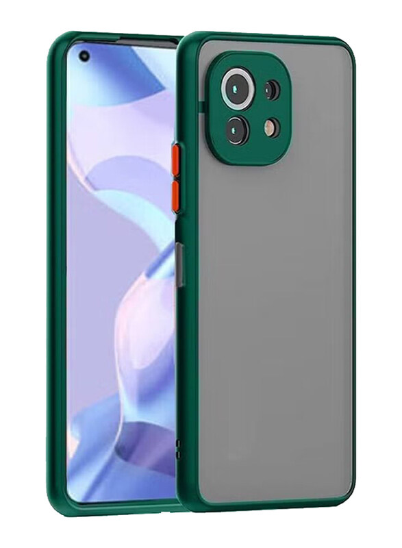 Gennext Xiaomi Mi 11 Lite 5g Silicone Bumper Shockproof Matte Translucent Back Mobile Phone Case Cover, Green
Gennext Xiaomi Mi 11 Lite 5g Silicone Bumper Shockproof Matte Translucent Back Mobile Phone Case Cover, Green