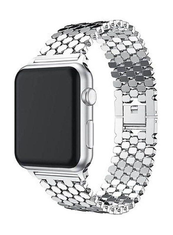 Gennext Honeycomb Pattern Stainless Steel Replacement Watch Band for Apple Watch Ultra 49mm, Silver
Gennext Honeycomb Pattern Stainless Steel Replacement Watch Band for Apple Watch Ultra 49mm, Silver