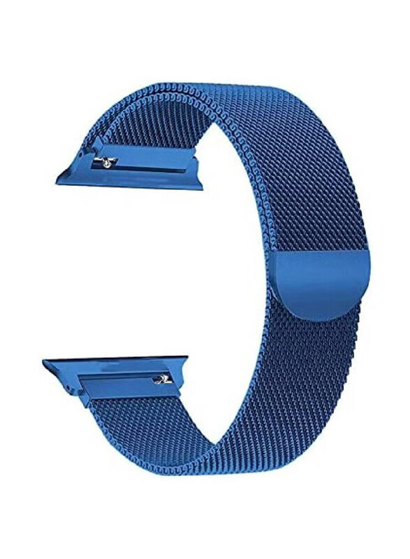 Gennext Stainless Steel Milanese Loop Band for Apple Watch Ultra/Watch Ultra 2 49mm, Blue
Gennext Stainless Steel Milanese Loop Band for Apple Watch Ultra/Watch Ultra 2 49mm, Blue