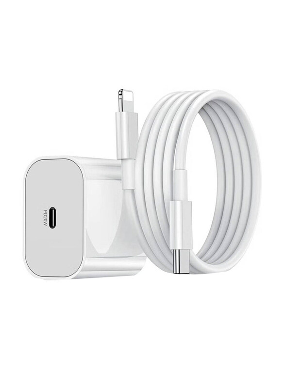 Gennext 20W PD Charger for Apple iPhone 13/13 Mini Pro Max/12 Pro Max/12 Mini/11 Pro Max/Xs Max/XR/X/8 Plus iPad, White
Gennext 20W PD Charger for Apple iPhone 13/13 Mini Pro Max/12 Pro Max/12 Mini/11 Pro Max/Xs Max/XR/X/8 Plus iPad, White