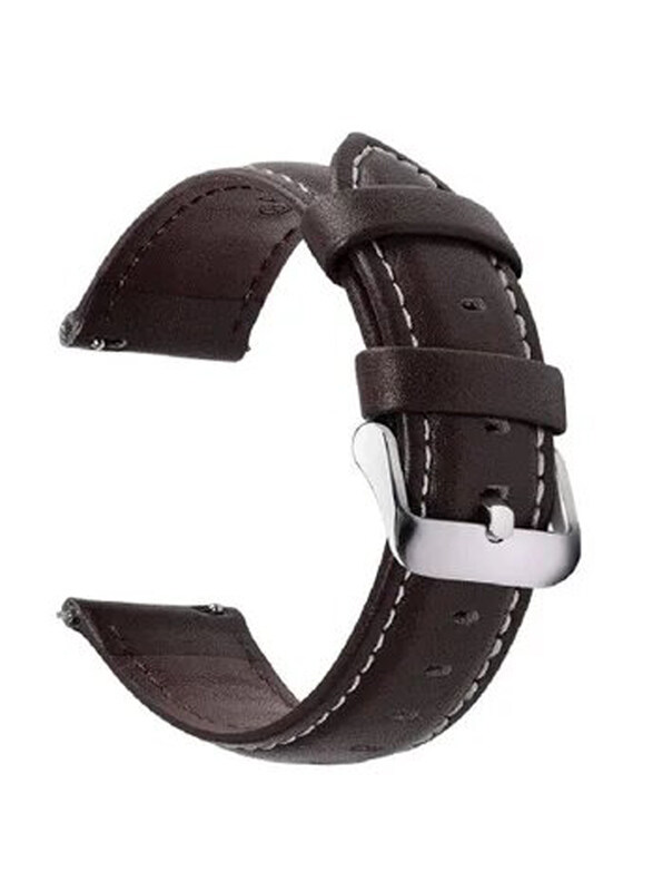 Gennext Genuine Leather Watch Band with Quick Release for Men & Women Watch 20mm, Dark Brown
Gennext Genuine Leather Watch Band with Quick Release for Men & Women Watch 20mm, Dark Brown