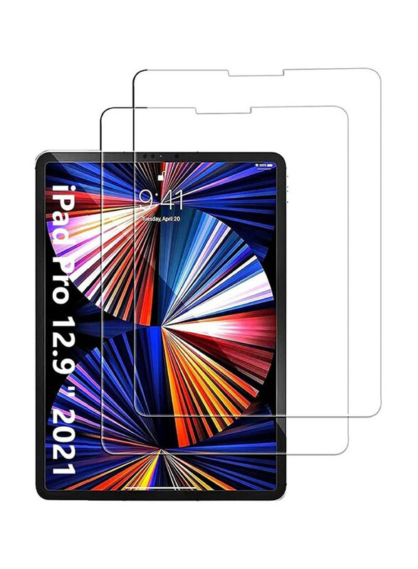 Gennext Apple iPad Pro 12.9 (2021) Anti-Scratch & High Definition Tempered Glass Screen Protector , Clear
Gennext Apple iPad Pro 12.9 (2021) Anti-Scratch & High Definition Tempered Glass Screen Protector , Clear