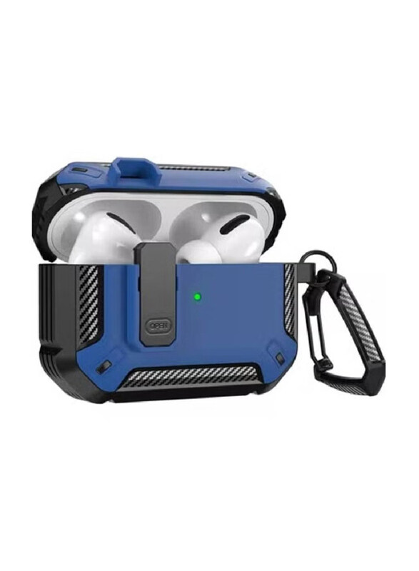 Gennext Military Hard Rugged Shockproof Cover with Keychain for Apple AirPods Pro 2, Blue
Gennext Military Hard Rugged Shockproof Cover with Keychain for Apple AirPods Pro 2, Blue
