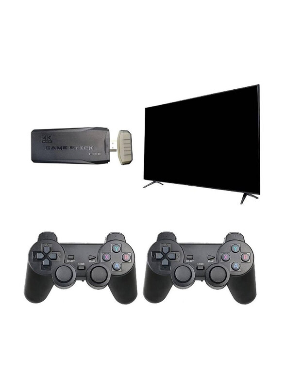 Gennext 4K Game Console with Dual 2.4G Wireless Controllers, Plug-and-Play Video Game Stick, Built-in 3,500 Games, 9 Classic Emulators, High-Definitio
Gennext 4K Game Console with Dual 2.4G Wireless Controllers, Plug-and-Play Video Game Stick, Built-in 3,500 Games, 9 Classic Emulators, High-Definitio