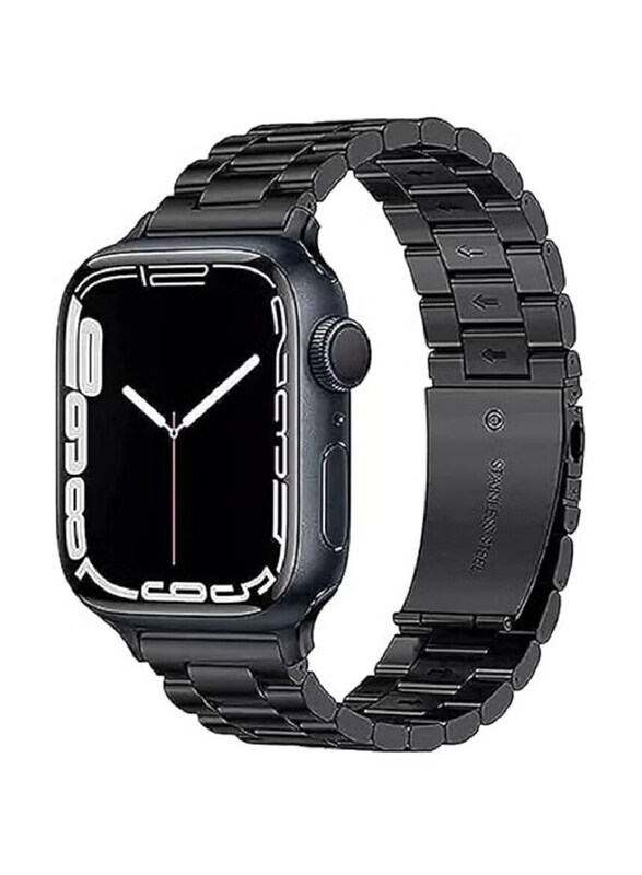 Gennext Replacement Stainless Steel Metal Strap for Apple Watch Series Ultra 2, 9, 8 Ultra, 8, 7, 6, 5, 4, 3, SE 49mm/45mm/44mm/42mm, Black
Gennext Replacement Stainless Steel Metal Strap for Apple Watch Series Ultra 2, 9, 8 Ultra, 8, 7, 6, 5, 4, 3, SE 49mm/45mm/44mm/42mm, Black