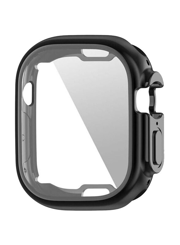 Generic Protective Anti-Scratch Case with Screen Protector for Apple Watch Ultra 49mm, Black
Generic Protective Anti-Scratch Case with Screen Protector for Apple Watch Ultra 49mm, Black
